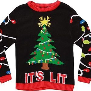 Ugly Christmas Sweater for Girls Holiday Party Outfit